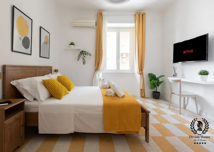 Dream House Re Di Roma - 50Mt To Metro Station, Central Position, 4Pax, 2Bdr